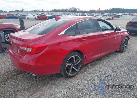 2019 Honda Accord Sport from USA, damaged, VIN 1HGCV1F31KA165334